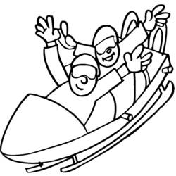 Coloring page: Luge (Transportation) #142543 - Printable coloring pages