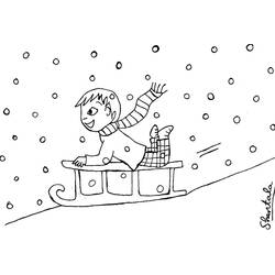 Coloring page: Luge (Transportation) #142547 - Printable coloring pages