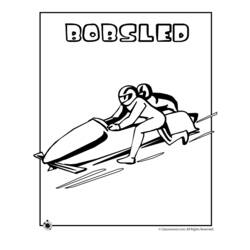 Coloring page: Luge (Transportation) #142561 - Printable coloring pages