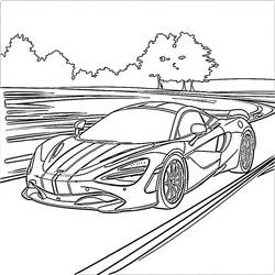 Coloring page: McLaren (Transportation) #219353 - Free Printable Coloring Pages