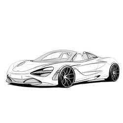 Coloring page: McLaren (Transportation) #219355 - Free Printable Coloring Pages