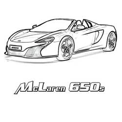 Coloring page: McLaren (Transportation) #219357 - Free Printable Coloring Pages