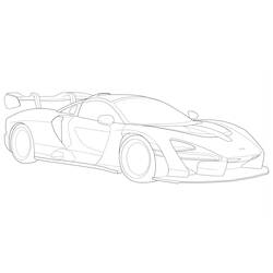 Coloring page: McLaren (Transportation) #219360 - Free Printable Coloring Pages