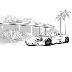 Coloring page: McLaren (Transportation) #219363 - Free Printable Coloring Pages