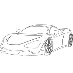 Coloring page: McLaren (Transportation) #219365 - Free Printable Coloring Pages