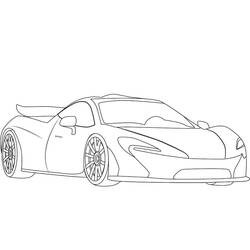 Coloring page: McLaren (Transportation) #219368 - Free Printable Coloring Pages