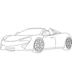 Coloring page: McLaren (Transportation) #219369 - Free Printable Coloring Pages