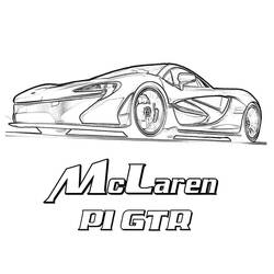 Coloring page: McLaren (Transportation) #219370 - Free Printable Coloring Pages
