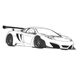 Coloring page: McLaren (Transportation) #219372 - Free Printable Coloring Pages