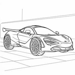 Coloring page: McLaren (Transportation) #219376 - Free Printable Coloring Pages