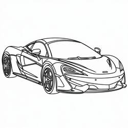 Coloring page: McLaren (Transportation) #219380 - Free Printable Coloring Pages