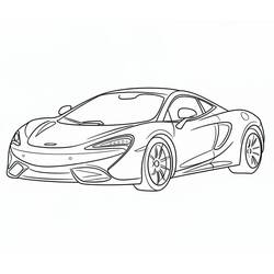 Coloring page: McLaren (Transportation) #219381 - Free Printable Coloring Pages