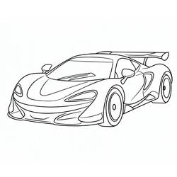 Coloring page: McLaren (Transportation) #219382 - Free Printable Coloring Pages