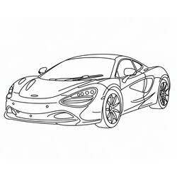 Coloring page: McLaren (Transportation) #219383 - Free Printable Coloring Pages