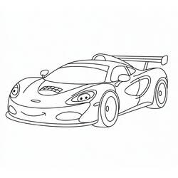 Coloring page: McLaren (Transportation) #219384 - Free Printable Coloring Pages