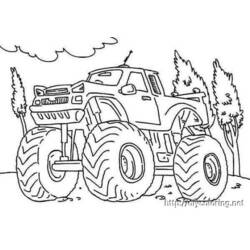 Coloring page: Monster Truck (Transportation) #141298 - Free Printable Coloring Pages