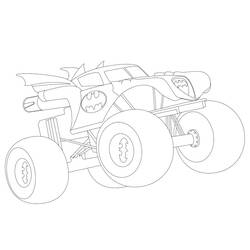 Coloring page: Monster Truck (Transportation) #141302 - Free Printable Coloring Pages