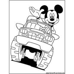 Coloring page: Monster Truck (Transportation) #141333 - Free Printable Coloring Pages