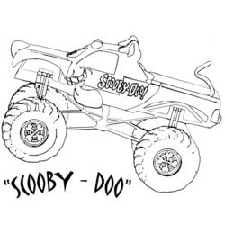Coloring page: Monster Truck (Transportation) #141349 - Printable coloring pages