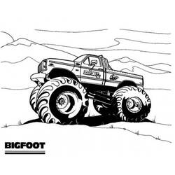 Coloring page: Monster Truck (Transportation) #141369 - Free Printable Coloring Pages