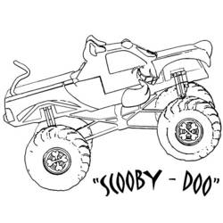 Coloring page: Monster Truck (Transportation) #141388 - Printable coloring pages