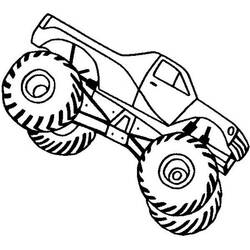 Coloring page: Monster Truck (Transportation) #141390 - Free Printable Coloring Pages