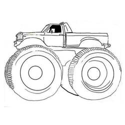Coloring page: Monster Truck (Transportation) #141418 - Printable coloring pages