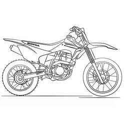Coloring page: Motocross (Transportation) #210002 - Free Printable Coloring Pages