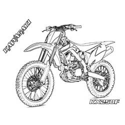 Coloring page: Motocross (Transportation) #210004 - Free Printable Coloring Pages