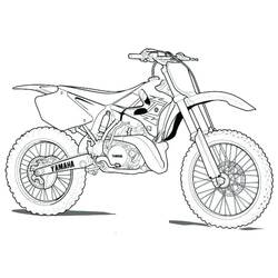Coloring page: Motocross (Transportation) #210013 - Free Printable Coloring Pages