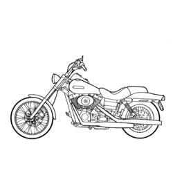 Coloring page: Motorcycle (Transportation) #136248 - Free Printable Coloring Pages