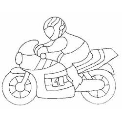 Coloring page: Motorcycle (Transportation) #136259 - Printable coloring pages
