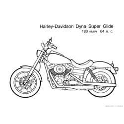 Coloring page: Motorcycle (Transportation) #136289 - Free Printable Coloring Pages