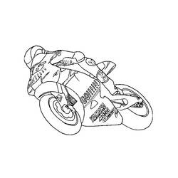 Coloring page: Motorcycle (Transportation) #136295 - Free Printable Coloring Pages