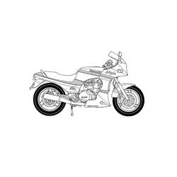 Coloring page: Motorcycle (Transportation) #136303 - Free Printable Coloring Pages