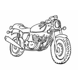 Coloring page: Motorcycle (Transportation) #136316 - Free Printable Coloring Pages