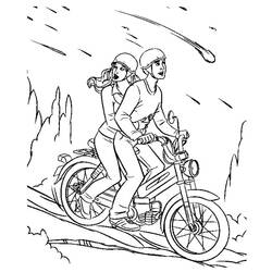 Coloring page: Motorcycle (Transportation) #136324 - Free Printable Coloring Pages