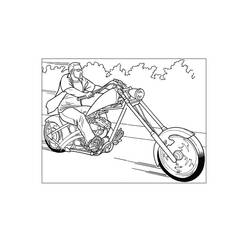 Coloring page: Motorcycle (Transportation) #136327 - Free Printable Coloring Pages