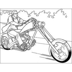Coloring page: Motorcycle (Transportation) #136336 - Free Printable Coloring Pages