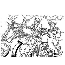 Coloring page: Motorcycle (Transportation) #136338 - Free Printable Coloring Pages