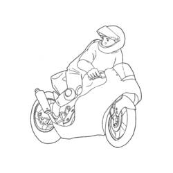 Coloring page: Motorcycle (Transportation) #136348 - Free Printable Coloring Pages