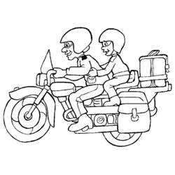 Coloring page: Motorcycle (Transportation) #136349 - Free Printable Coloring Pages