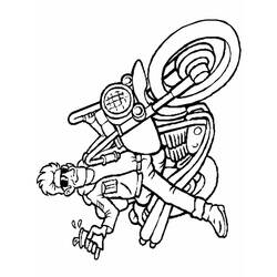 Coloring page: Motorcycle (Transportation) #136356 - Free Printable Coloring Pages