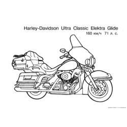 Coloring page: Motorcycle (Transportation) #136370 - Printable coloring pages
