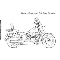 Coloring page: Motorcycle (Transportation) #136424 - Free Printable Coloring Pages