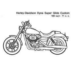 Coloring page: Motorcycle (Transportation) #136465 - Free Printable Coloring Pages