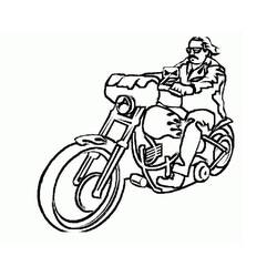 Motorcycle (Transportation) coloring page #175328 to print and color