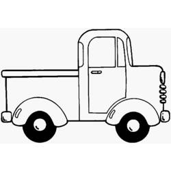 Coloring page: Pickup (Transportation) #144408 - Printable coloring pages