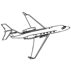 Coloring page: Plane (Transportation) #134782 - Free Printable Coloring Pages