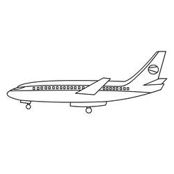 Coloring page: Plane (Transportation) #134785 - Printable coloring pages